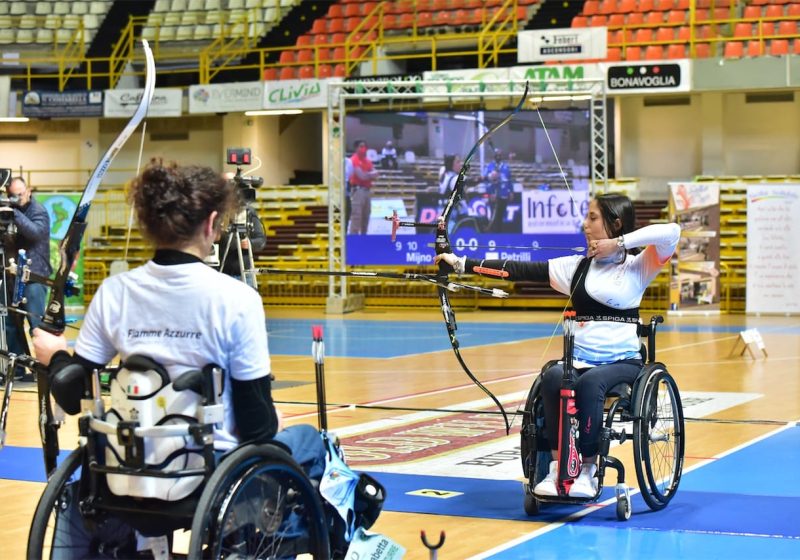 Enza Petrilli tiro con l'arco